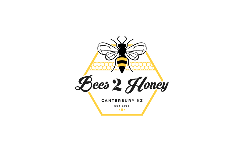 Logo Design by ilovedesign1 for Bees 2 Honey Limited | Design #19010495