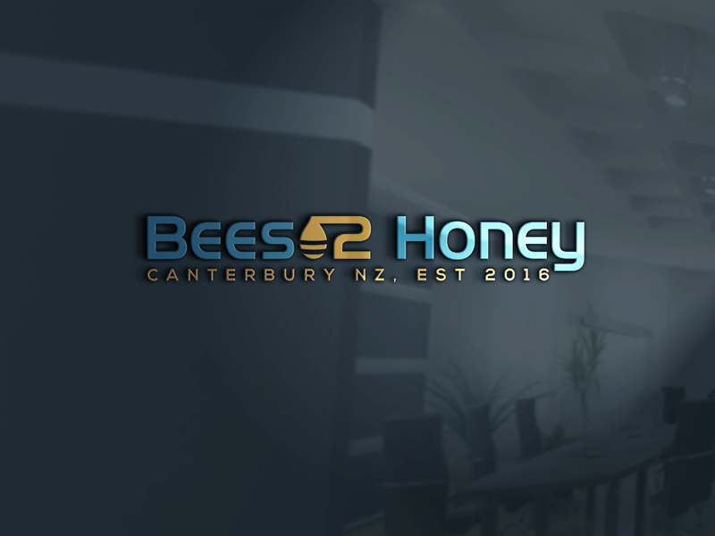 Logo Design by Malkuchulu for Bees 2 Honey Limited | Design #18849499