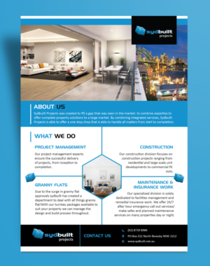 Flyer Design by ilovedesign1 for this project | Design #18890623