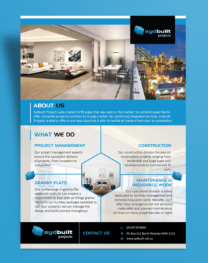 Diseño de Flyer por ilovedesign1 para este proyecto | Diseño: #18890624