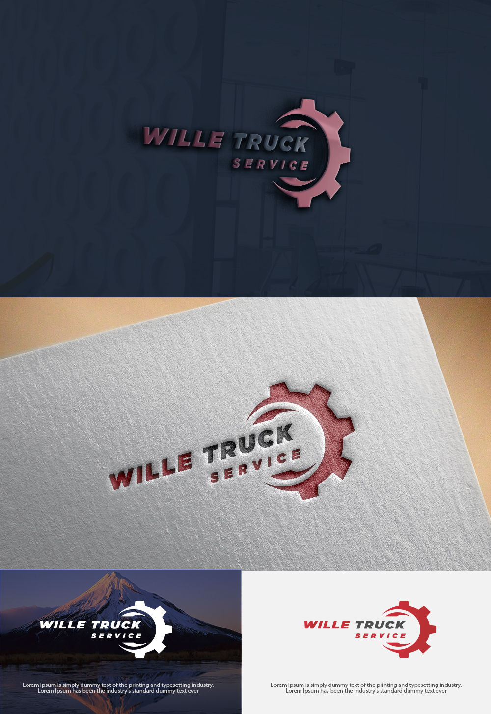 Logo Design by dr ghulam mustafa sahab for Wille Truck Service | Design #18893307