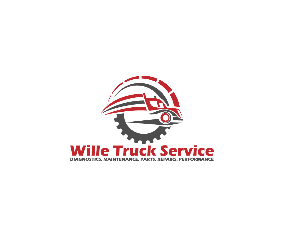 Logo Design by greenapple 3 for Wille Truck Service | Design #18847500