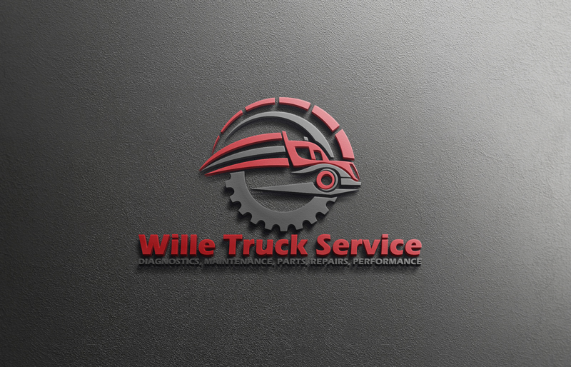 Logo Design by greenapple 3 for Wille Truck Service | Design #18847501