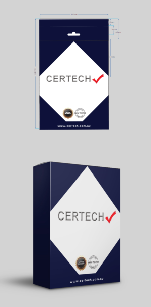 Diseño de Empaque por BEEZU para CERTECH | Diseño #18850663
