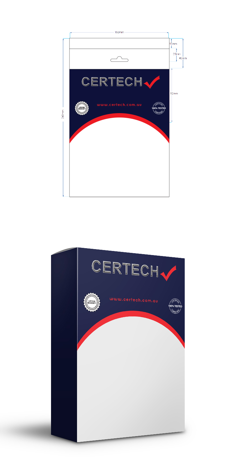 Packaging Design by BEEZU for CERTECH | Design #18850666