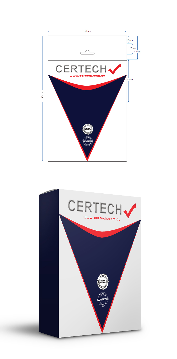 Verpackungs-Design von BEEZU für CERTECH | Design #18850667