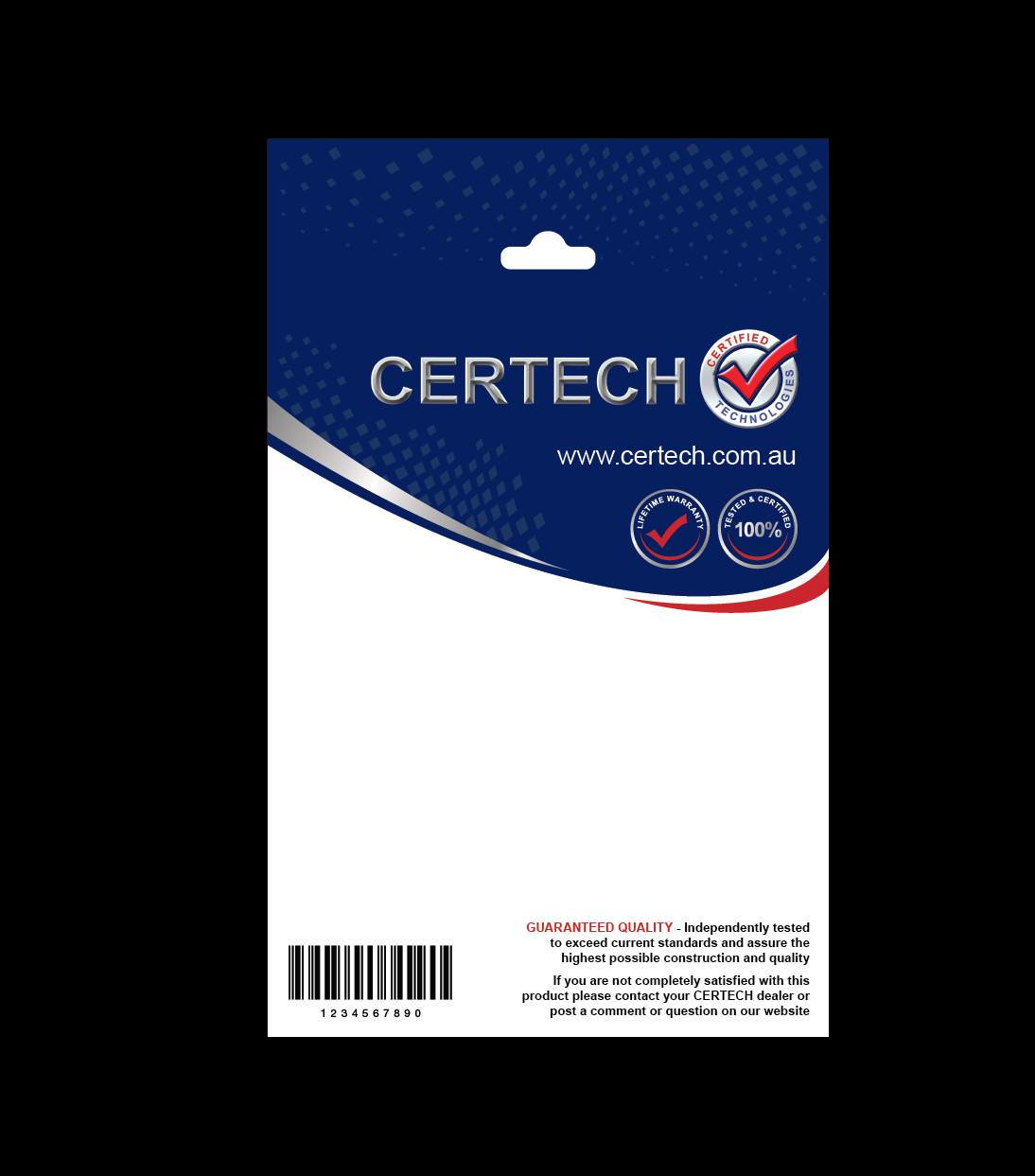 Packaging Design by PointGrfx for CERTECH | Design #18914373