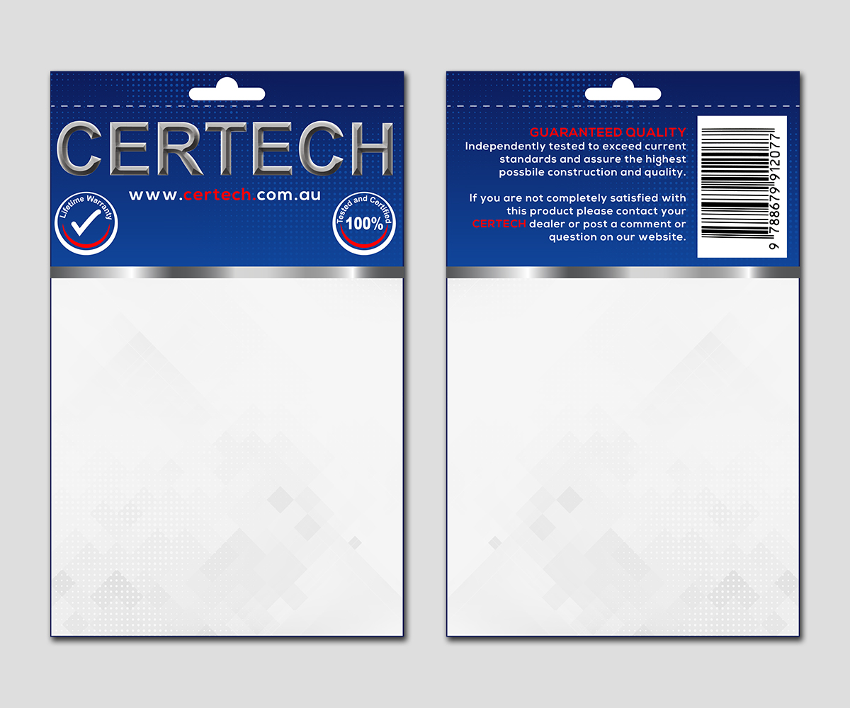Packaging Design by Your_Design for CERTECH | Design #18849410