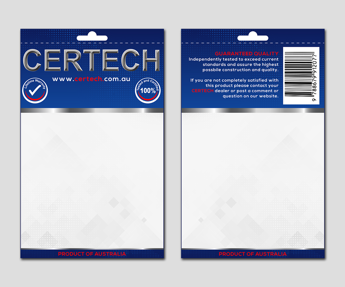 Packaging Design by Your_Design for CERTECH | Design #18850378