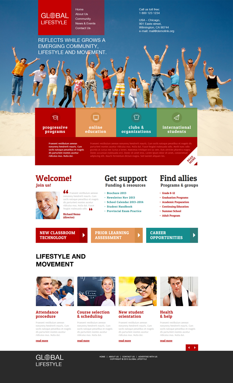 Wordpress Design by uk for this project | Design #2872245