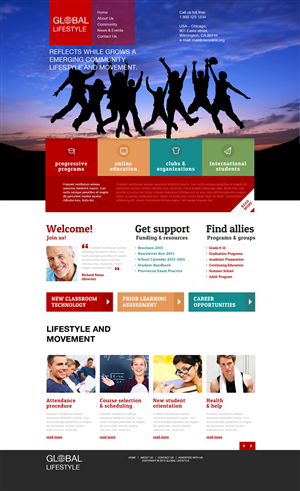 Wordpress Design by uk for this project | Design #2872255