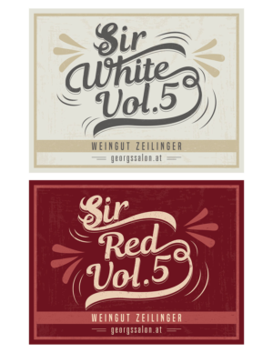 Label Design by Red-Tailed Hawkeye for Mag. Georgs Unterrainer - Georgs Salon | Design #19039590