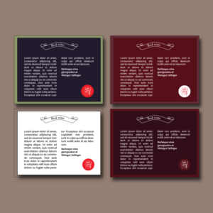Label Design by Saraj for Mag. Georgs Unterrainer - Georgs Salon | Design: #19028316