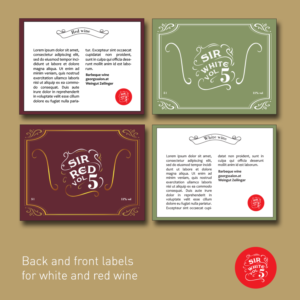 Label Design by Saraj for Mag. Georgs Unterrainer - Georgs Salon | Design: #19028454