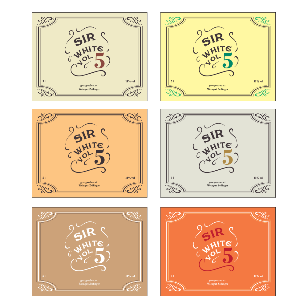 Label Design by Saraj for Mag. Georgs Unterrainer - Georgs Salon | Design #19051100