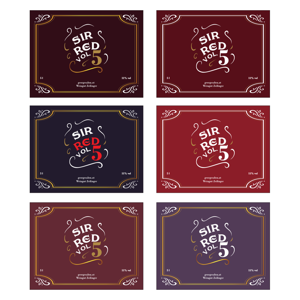 Diseño de Etiqueta por Saraj para Mag. Georgs Unterrainer - Georgs Salon | Diseño #19051101