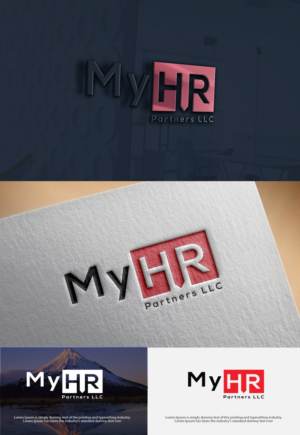Logo Design by dr ghulam mustafa sahab for My HR Partners LLC | Design: #18868619