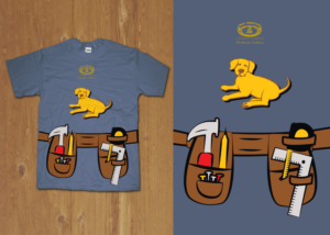 Kids tee shirt JG Hardwood floors | Diseño de Camiseta por MNM