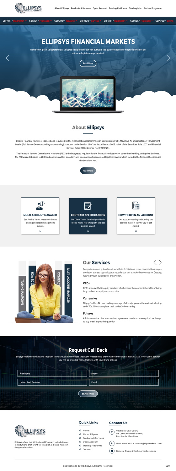 Web Design by pb for this project | Design #18856573