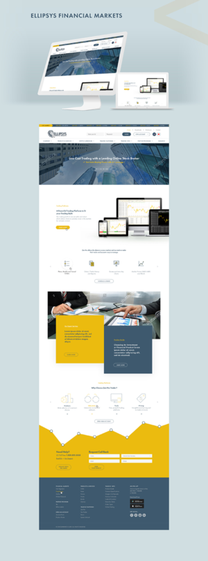 Investment firm needs website redesign | Web-Design von Ved Web Services