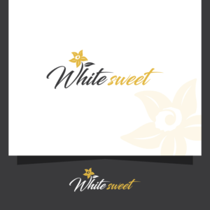 Logo Design by ecorokerz for White sweet | Design #18882553