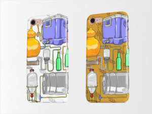 Design A Home Brew Based Phone Cover/Case - long term designer needed | Merchandize Design by 2ndfloorharry