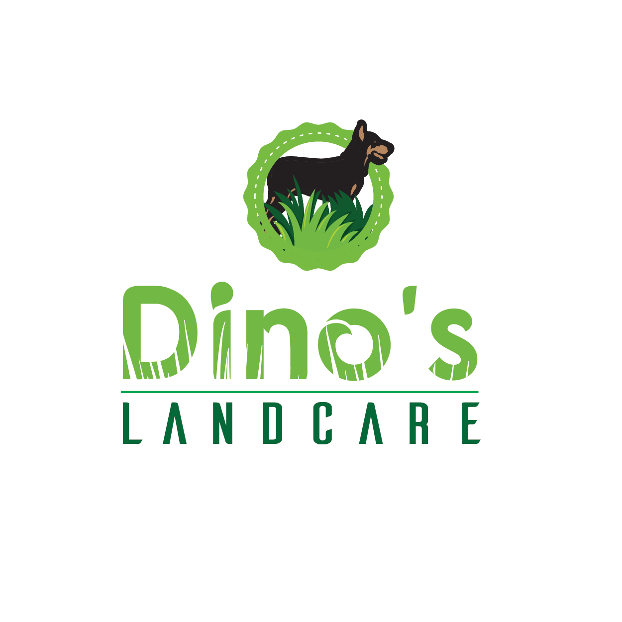 Logo-Design von Ezgi Kilavuz für Dino’s Landcare LLC | Design #18885373