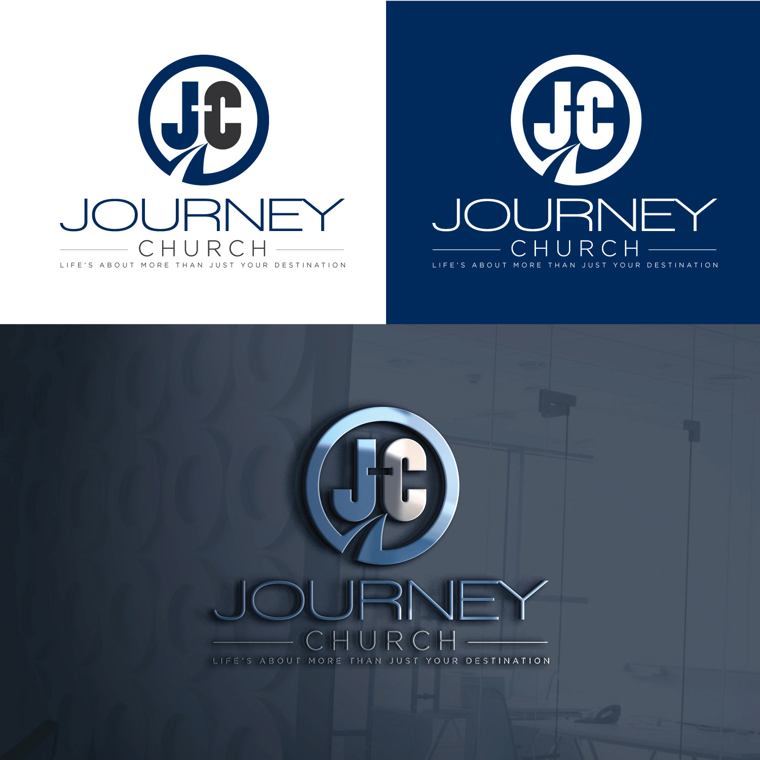 Diseño de Logo por concepts para Journey Church | Diseño #18922661