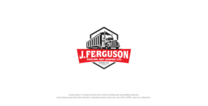 Logo Design by ideaz2050 for J Ferguson Hauling and Loading Ltd | Design: #18879242