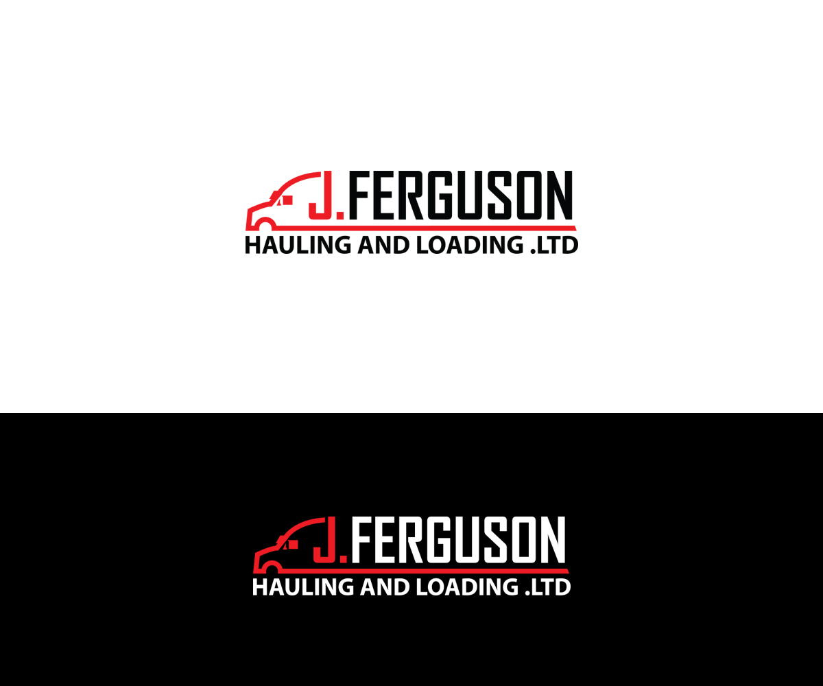 Logo-Design von S. Shin für J Ferguson Hauling and Loading Ltd | Design #18913147