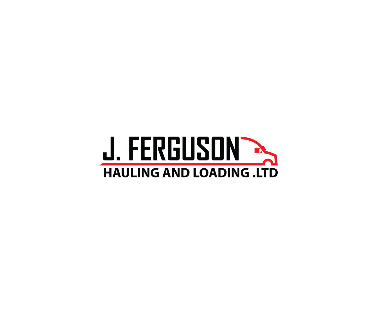 Logo Design by S. Shin for J Ferguson Hauling and Loading Ltd | Design #18913148