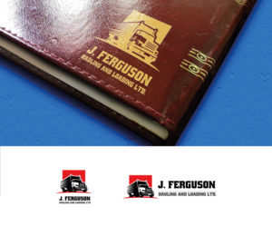 Logo Design by MindCraft Design for J Ferguson Hauling and Loading Ltd | Design: #18876352