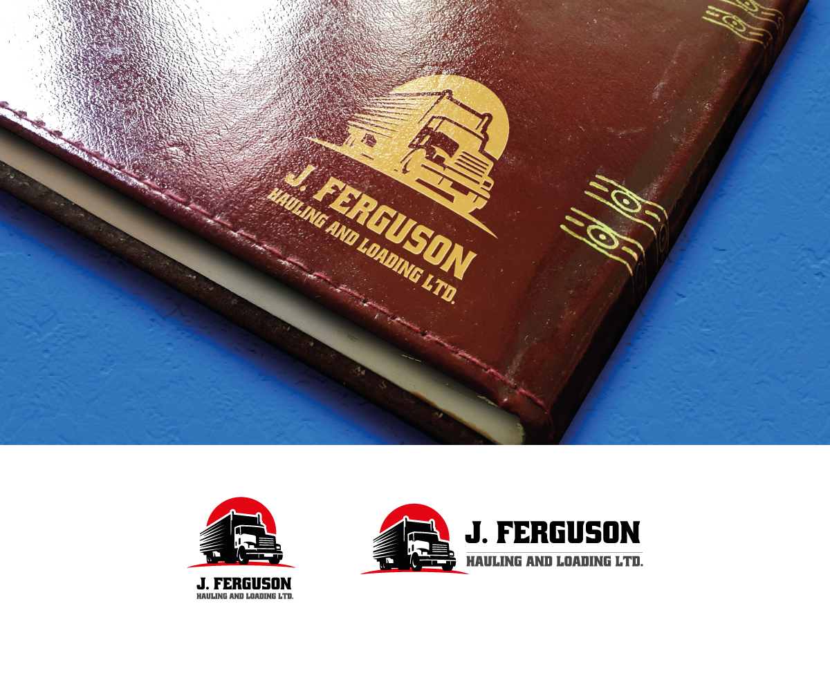 Logo Design by MindCraft Design for J Ferguson Hauling and Loading Ltd | Design #18876353