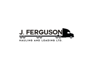 Logo Design by IconicEcho for J Ferguson Hauling and Loading Ltd | Design: #18909496