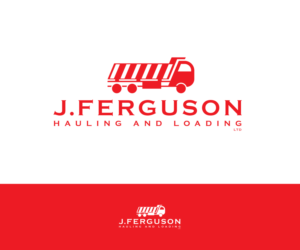 Logo Design by designmind78 for J Ferguson Hauling and Loading Ltd | Design: #18884768