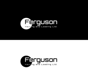 Logo Design by Rosaleen for J Ferguson Hauling and Loading Ltd | Design: #18891325