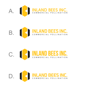INLAND BEES INC.    Commercial Pollination  | Logo Design by RCGraphics