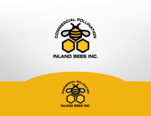 Logo Design by BlacknWhite Konzept for Inland Bees Inc. | Design: #18848687