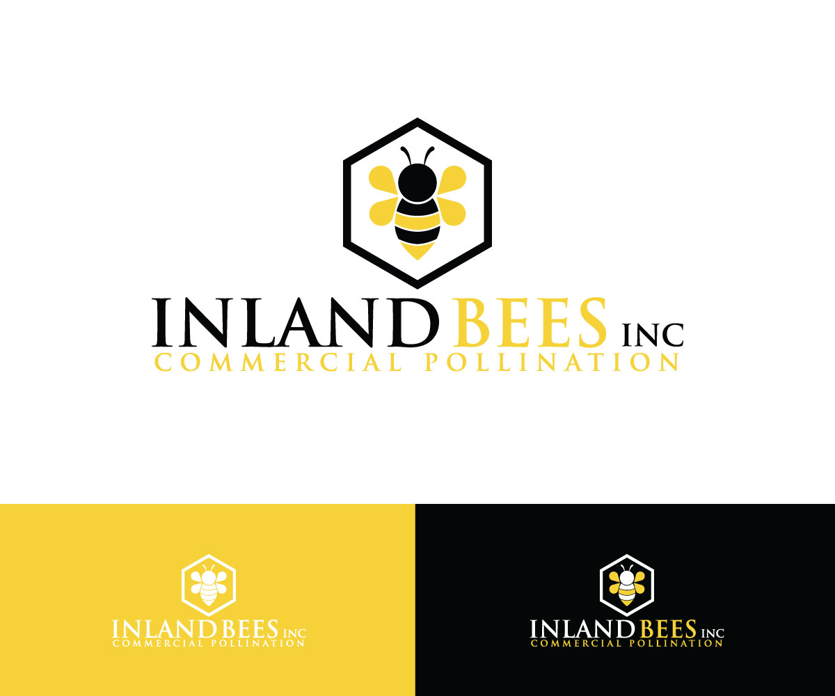 Logo Design by designmind78 for Inland Bees Inc. | Design #18863825