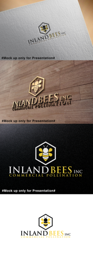 Logo Design by designmind78 for Inland Bees Inc. | Design: #18863826