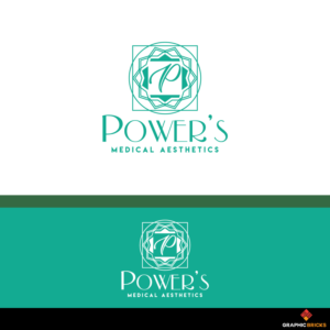 Power's Medical Aesthetics | Logo Design by Graphic Bricks