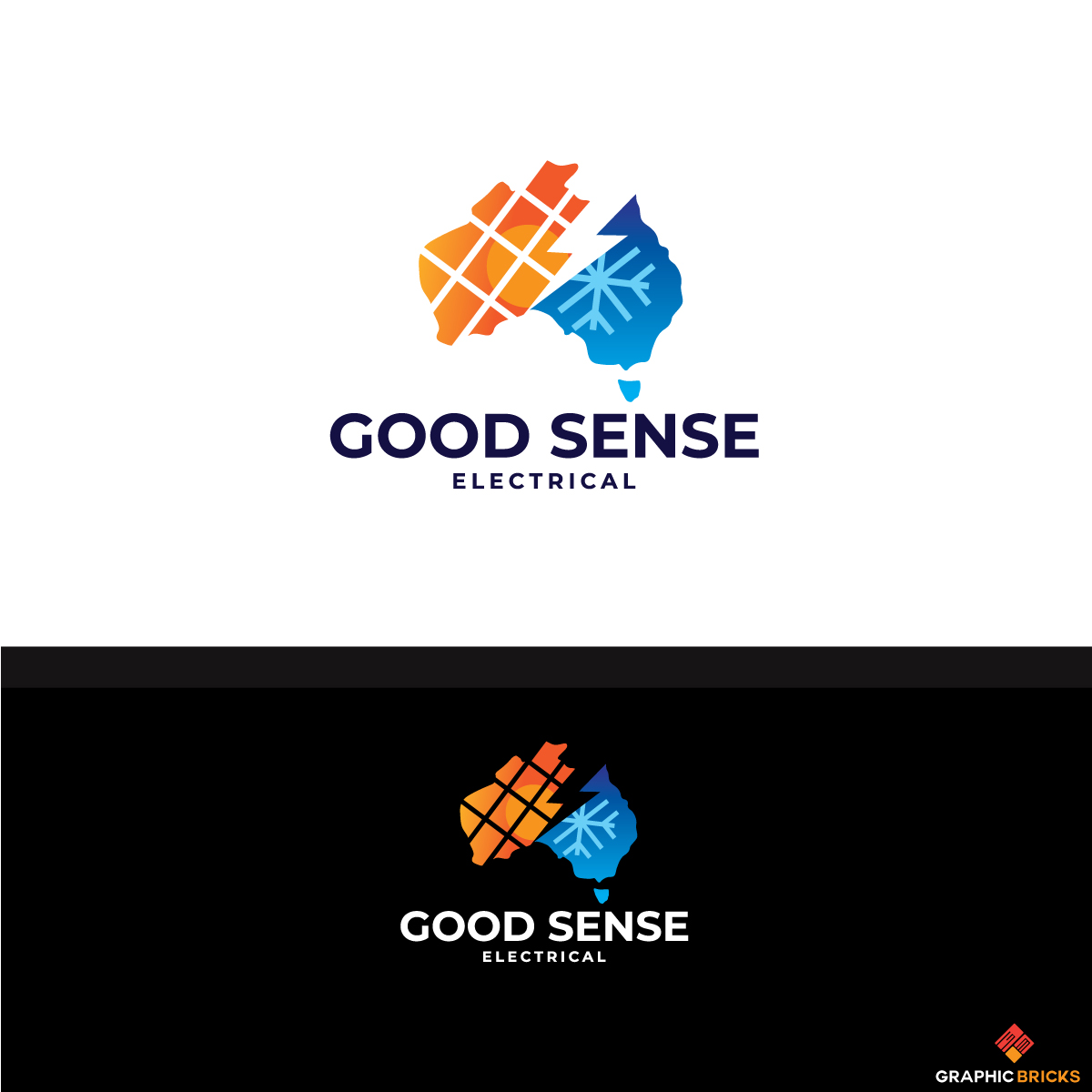 Logo Design by Graphic Bricks for Good Sense Electrical | Design #18854479