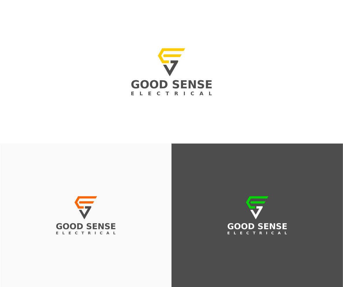 Logo Design by Riaper for Good Sense Electrical | Design #18864336