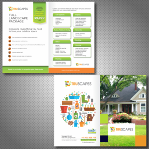 Flyer Design by uk for Truscapes Pty Ltd | Design: #18856288