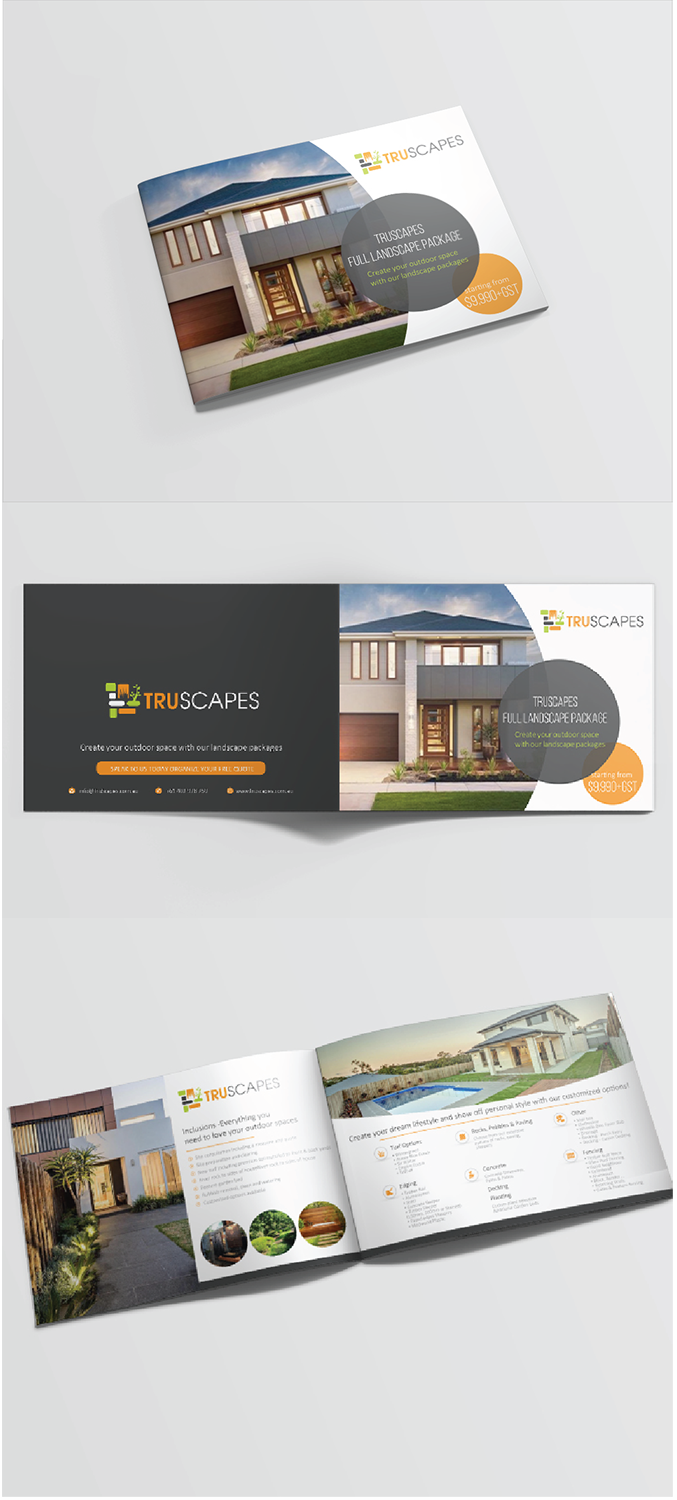 Flyer Design by alex989 for Truscapes Pty Ltd | Design #18853145