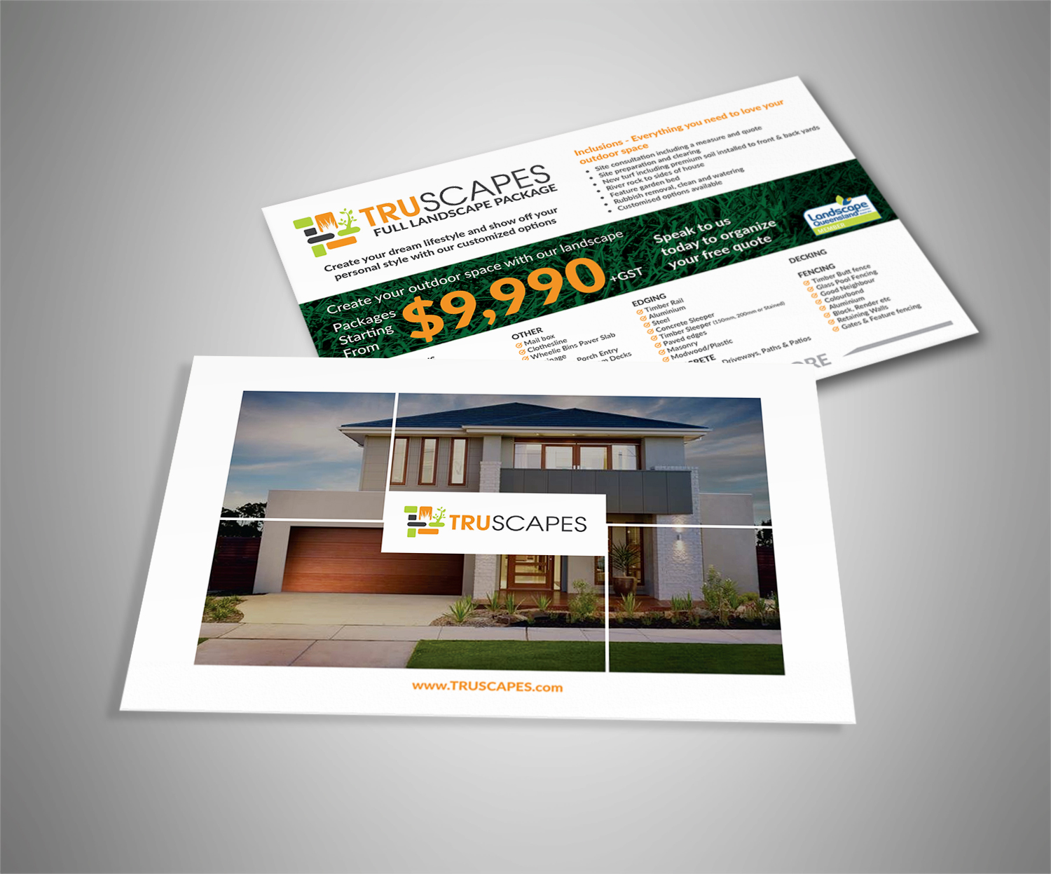 Flyer Design by Deziners Zone for Truscapes Pty Ltd | Design #18851548