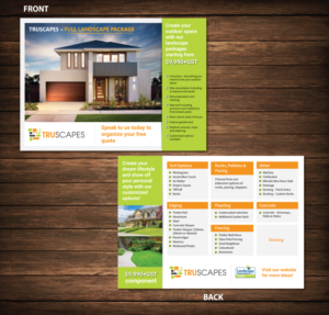 Flyer Design by meet007 for Truscapes Pty Ltd | Design: #18867967