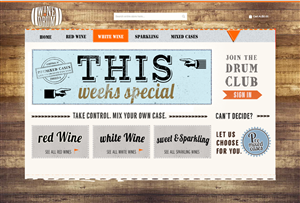 Web-Design von  Hypnotist für Wine Drum | Design: #2902210