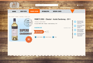 Web-Design von  Hypnotist für Wine Drum | Design: #2905495