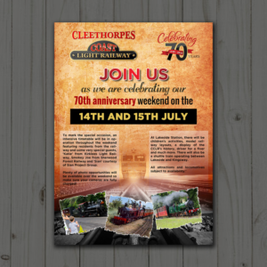 Poster Design by debdesign for Cleethorpes Light Railway Ltd | Design: #18875937